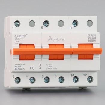 NSIS-125 3P Modular Changeover Switch