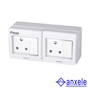 ASW-2SAS Waterproof Socket for South Africa and Switch