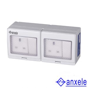 ASW-2SS Waterproof British Standard Socket and Switch