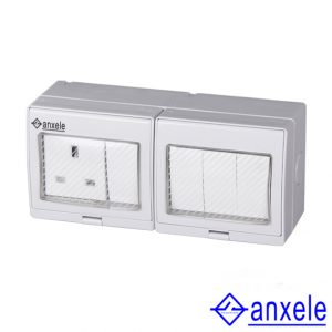 ASW-S4S Waterproof British Standard Socket and Switch