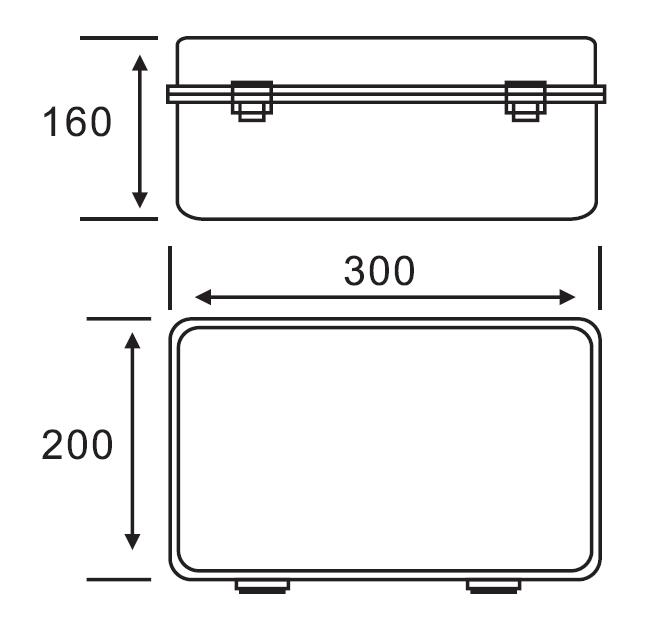 AX-GT 300×200×160 Junction Box