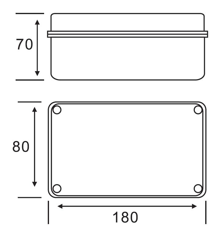 AX-KT 180×80×70 Junction Box