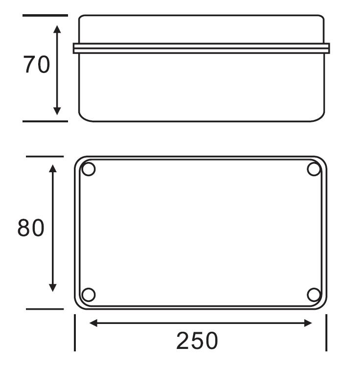 AX-KT 250×80×70 Junction Box