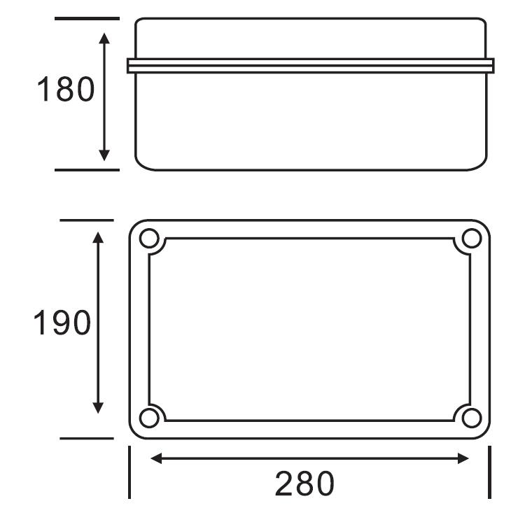 AX-KT 280×190×180 Junction Box