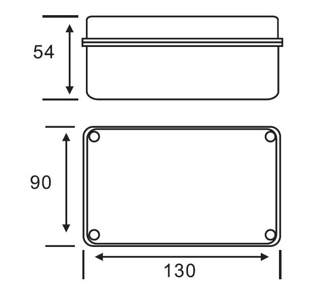 AX-NT 120×80×50 Junction Box
