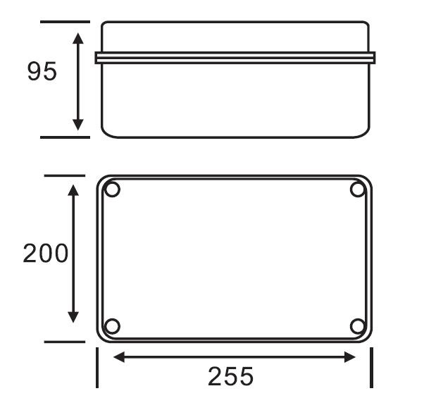 AX-NT 240×190×90 Junction Box