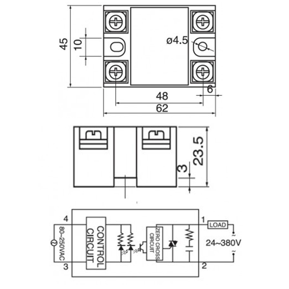 SSR-40AA Solid State Relay