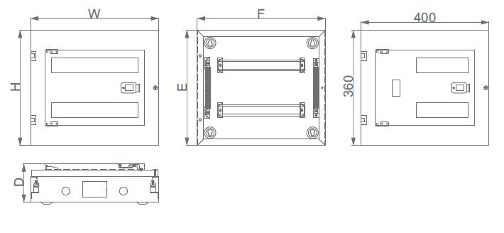 AMR-S Surface Metal Branch Box